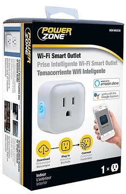 Indoor Wi-fi Smart Outlet With Prime App Control, Model Orrcwfii11