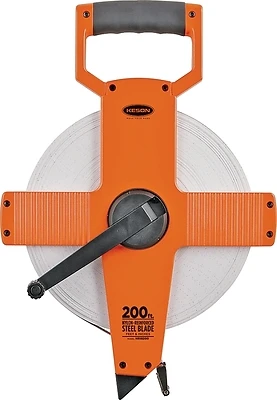 Nr18200 200 Ft Steel Tape Measure With Abs Case And 3/8 In Blade Width