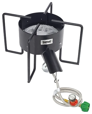 Kab6 Liquid Propane Patio Grill With Hose Guard, 1 Burner, 210,000 Btu