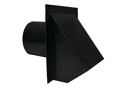 4 Inch Round Wall Vent For Kitchen And Bath Exhaust - Model Wva4bl