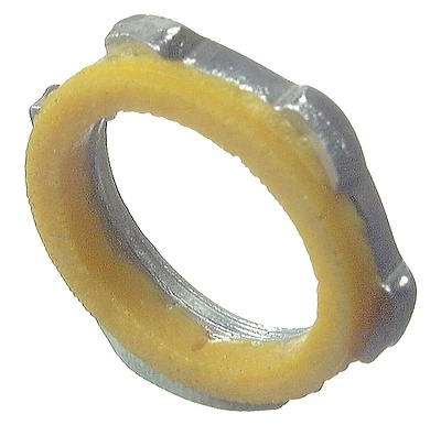2 In. Rigid Sealer Conduit Locknuts (2-pack) Model 96186, Zinc-plated Steel