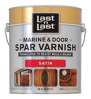Marine & Door Spar Varnish Stain Satin Finish 1 Gallon
