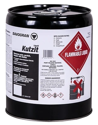 Kutzit Paint And Varnish Remover Liquid 5 Gallon - Dcm & Nmp Free