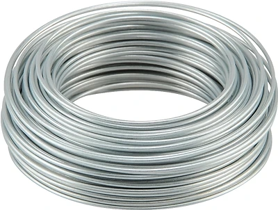 50 Feet Galvanized Steel Wire, 19 Gauge, Ideal For Hobbies And Heavy Equipment