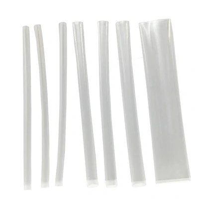 Heat Shrink Tubing Clear 7 Pk, 4-3/4 In, Model 73438
