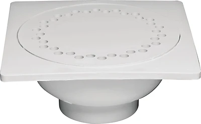Oatey 43633 Bell Trap PVC Drain, Schedule 40 DWV, 9 x 9 In.