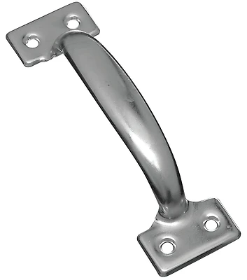 Utility Pull, Zinc, 6-1/2 In.