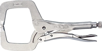 18 In. Locking C-clamp With 8 In. Jaw Capacity