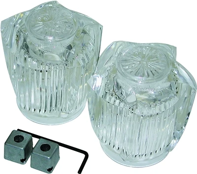 Danco 80906 Acrylic Faucet Handle, Clear, For Price Pfister Central Sayco