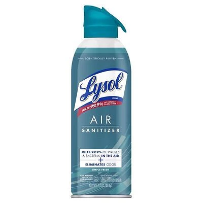 Lysol 1920099350 Air Sanitizer Spray, Fresh Scent, 10 oz