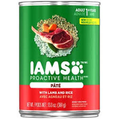 Dog Food, Savory Lamb & Rice, 13.2 oz. Can