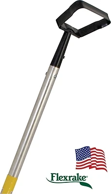 54 In. Aluminum Handle Loop Action Hoe With Self-sharpening Blade