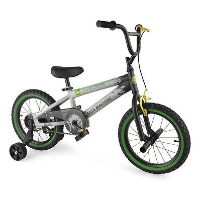 Mud Machine 16 Inch Boy's Bicycle With Removable Training Wheels For Ages 4+