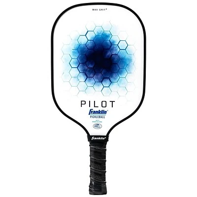 Pilot Polypropylene Core Pickleball Paddle - Lightweight Pro Racket - Blue
