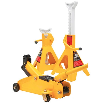 Trolley Jack & Stand Combo, 2-Ton