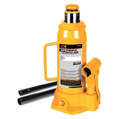 12-Ton Hydraulic Bottle Jack