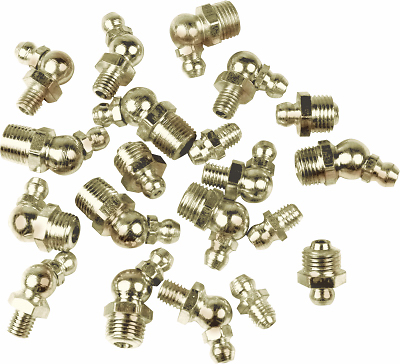 1/4 In. x 28 Grease Fittings, 10-Pk.