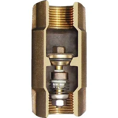 Simmons 504SB Check Valve, 1-1/4 In. FPT, 400 PSI
