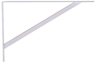 16 in. White Super Strength Shelf Bracket (6-Pack)