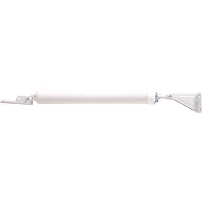 Screen & Storm Door Hold-open Closer, Model 852071, White Finish