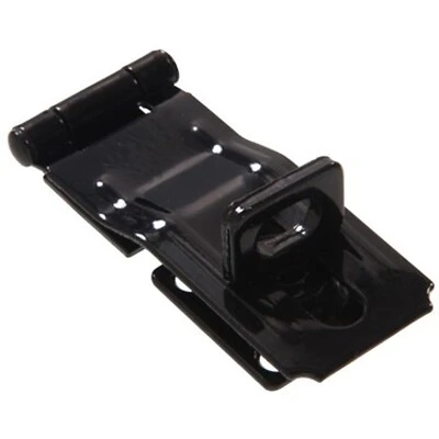3.5" Black Safety Hasp Swivel - Model 851434, Durable And Secure