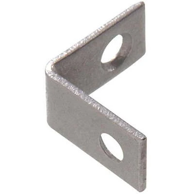 851136 Galvanized Corner Brace, 1.5 X 0.5 Inches, Single Item