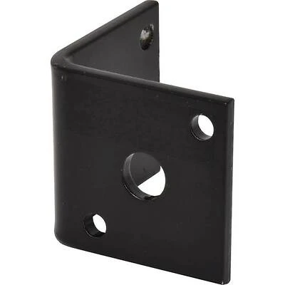 Black 1.7" X 1.5" X 1/8" Heavy Duty Forged Corner Brace