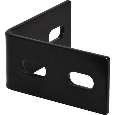 Black 3.1" X 1.5" X 1/8" Heavy Duty Corner Brace - 1 Piece