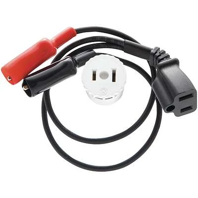 Circuit Breaker Finder Adapter Kit With Light Bulb Socket And Alligator Clips