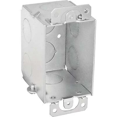 1-gang Welded Steel Electrical Wall Box - Model G601-owr-upc