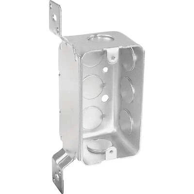 Southwire 1-Gang Steel Drawn Wall Box, 13 Cu. In.