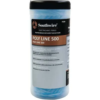500 Ft. Nylon Poly Pull-line With 210 Lb Tensile Strength