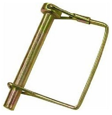 Wirelock Pin, Square, Yellow Zinc Plated, 5/16 x 2-1/4-In., 2-Pk.