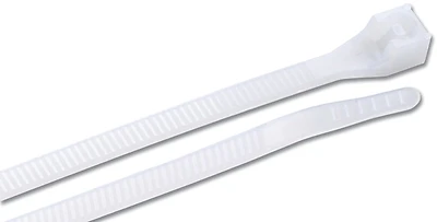 Cable Ties, Natural Color, 15 In., 50-Pk.
