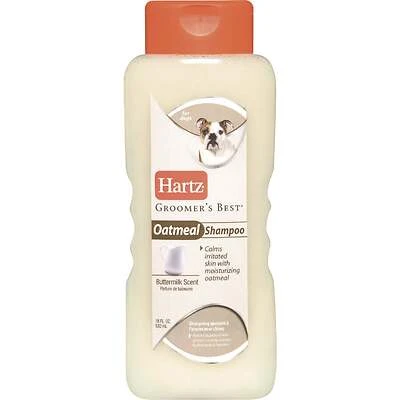 Oatmeal Dog Shampoo For Dogs, Buttermilk Scent, 18 oz.