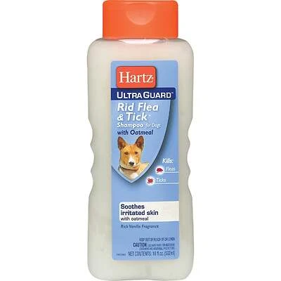 Ultraguard Flea & Tick Oatmeal Dog Shampoo For Dogs, 18 oz.