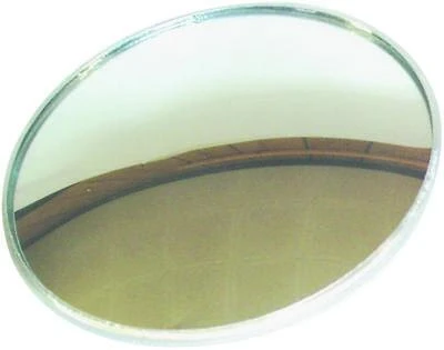 Rv-610c 3" Convex Driving Mirror, Round Glass, Metal Frame, 1 Pk