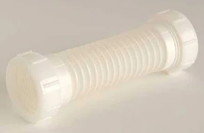 1-1/2 Inch Plastic Flexible Slip Joint Coupling For Sink Drain Applications