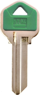 Hy-Ko 13005KW1PG Key Blank, Brass/Plastic, For Kwikset Locks