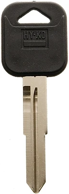 Hy-Ko 12005B74 Key Blank, Double Sided, Brass/Nickel, GM Vehicles