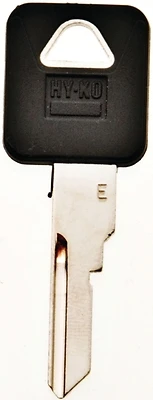 Hy-Ko 12005B77 Automotive Key Blank, GM Vehicles, Nickel-Plated Brass
