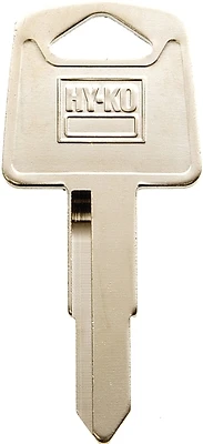 Hy-Ko 11010HD75 Key Blank, Brass/Nickel, Honda Motorcycles