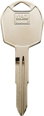 Hy-Ko 11010KK6 Automotive Key Blank, Brass, Nickel, Kia