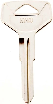 Hy-Ko 11010TR25 Automotive Key Blank, Brass, Double-Sided, Toyota