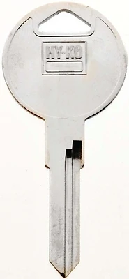 Hy-Ko 11010V37 Automotive Key Blank, Brass Nickel, Volkswagen