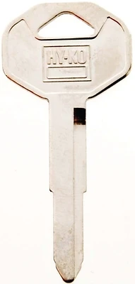 Hy-Ko 11010DC3 Key Blank, Brass/Nickel, Chrysler Dodge Jeep