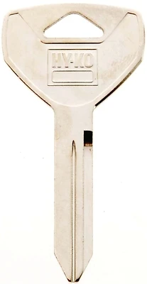 Hy-Ko 11010Y157 Key Blank, Brass/Nickel, Chrysler/Dodge/Jeep/Eagle/Plymouth