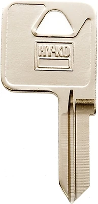 Hy-Ko 11010TM12 Key Blank, Brass Nickel, Trimark Cabinet Locks