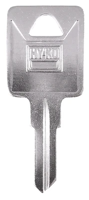 Hy-Ko 11010TM17 Key Blank, Brass Nickel-Plated, Trimark TM17