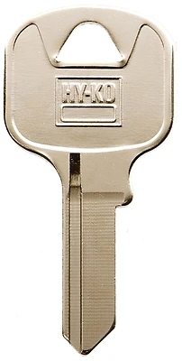 Hy-Ko 11010AB13 Key Blank, Brass, Nickel, Abus Cabinet and House Locks